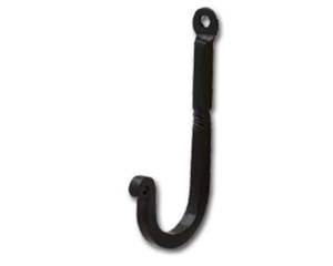 Modern Metal Wall Hanging <b>Hooks</b> Heavy-Duty Space-Saving Black Finish Screws Included Coat/Clothes <b>Kitchen</b>/Bathroom Home - Product Image 4