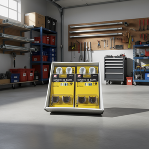 Support de barre 2 pièces, grands crochets et rails pour tuyaux – Catégorie de produit - Product Image 2