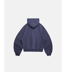Sweat-shirt à capuche pour homme, coupe ample et confortable, de qualité supérieure, poids lourd 450 g/m², imprimé logo sur le devant, idéal pour l'hiver - Product Image 2