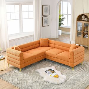 Divano Sezionale a L Oversize da 81,5 Pollici per Soggiorno - Product Image 2