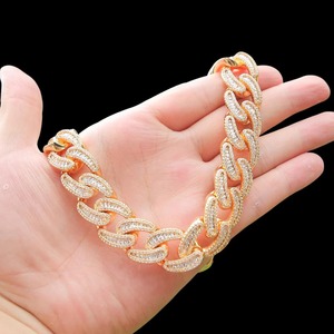 Custom Lab Grown Diamond Letters Pendant VVS1 Brilliant Cut Rose Gold Rhodium Plated <b>Model</b> BP 260 Women's Trendy Diamonds - Product Image 4