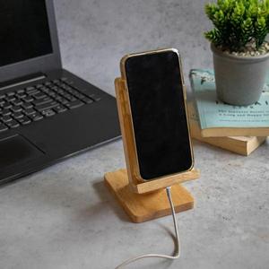 Soporte para portátil de alta calidad, soporte móvil de madera, mesa de uso moderno para el hogar, oficina, escritorio, soporte para teléfono celular, el más vendido. - Product Image 5