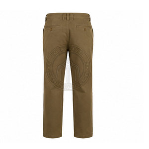 Pantalon de combat américain personnalisé en toile droite, léger, écologique, coupe confortable, coutures renforcées, taille ajustable - Product Image 2