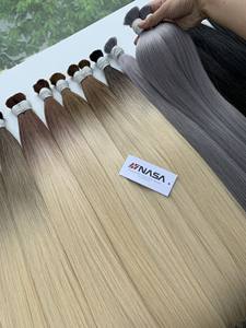 Meilleure vente extensions de cheveux humains vierges Remy alignés sur les cuticules de qualité 10A, couleurs naturelles droites, approvisionnement en vrac sur le devant en dentelle - Product Image 3