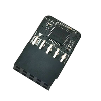 Module de Plateforme Fiable (TPM) à 10 broches avec Interface LPC, Personnalisation de la puce TPM pour carte mère de serveur X99 PC JLPC1