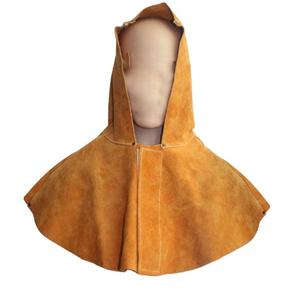 Manga de soldadura de cuero amarilla, ropa de protección laboral, ropa de seguridad para soldar, ropa de trabajo protectora - Product Image 1