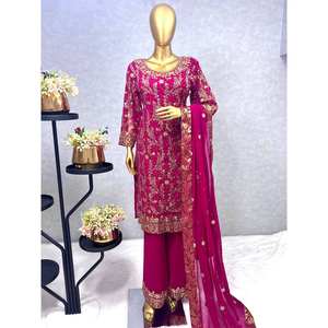 Conjunto Dupatta de diseño para mujer, parte superior inferior y hermoso - Product Image 4