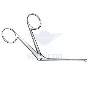 Micro Pinzas para Oído, Derechas, 80 mm de Longitud de Eje, 0.9 mm de Longitud de Copa, 1.0 mm de Ancho de Copa, Acero Inoxidable de Precisión, Microquirúrgicas ORL - Product Image 5