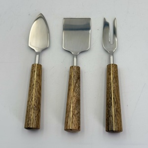 Juego de Cubiertos para Cortar Queso de Acero Inoxidable Sostenible de la Mejor Calidad y Más Vendidos, Disponible a Bajo Precio para Hoteles - Product Image 1