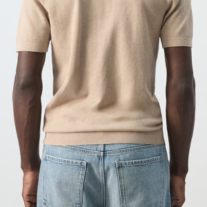 Custom Logo Designing With Relaxed Fit Men Daily Wear Cotton Shirt With Turn <b>Down</b> Collar High Quality Designing With Button 2026 - Product Image 6