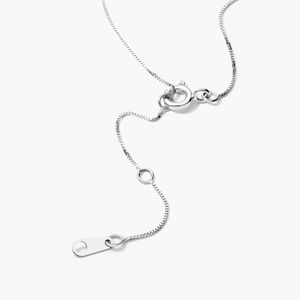 Lab Grown Diamond <b>Necklace</b> 14K Rose Gold Rhodium Plated Brilliant Cut Graduated Curve Minimalist Luxury Engagement Wedding - Product Image 4