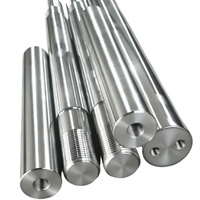 Tige linéaire chromée en acier au carbone, barre de guidage de précision, diamètre 12mm, 13mm, 14mm, 15mm, 16mm, 18mm, usinage CNC sur mesure
