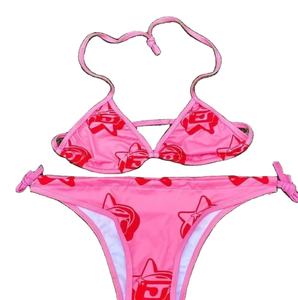 Conjunto de Bikini Unisex de Alta Calidad Personalizable con Logotipo, Traje de Baño con Sujetador y Braguita, Ropa de Playa - Product Image 1