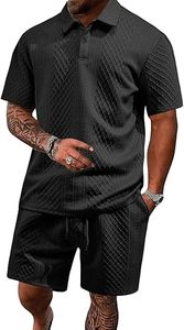 TRUPEXA INTERNATIONAL Conjunto Informal de Ropa Urbana para Hombre, 100% Poliéster Ecológico, Antibacteriano y de Secado Rápido - Product Image 2