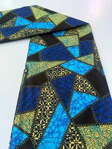 Estampado de cera Africana Accra y tela de algodón Ankara para prendas tradicionales Ropa de moda y accesorios únicos Alta - Product Image 5