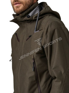 Chaqueta de Hombre Personalizada, Transpirable, Cálida para Invierno, con Capucha de Lana, para Senderismo, Caza, Actividades al Aire Libre y Uso Casual - Product Image 3