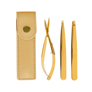 Pinzas al por mayor para cejas inclinadas, pinzas para depilación con hilo y mango cómodo, pinzas para cejas - Product Image 5