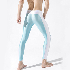 กางเกงเลกกิ้งออกกำลังกายผู้ชาย OEM กางเกงรัดรูปฟิตเนส กางเกงวิ่งยืดหยุ่นสูง - Product Image 3