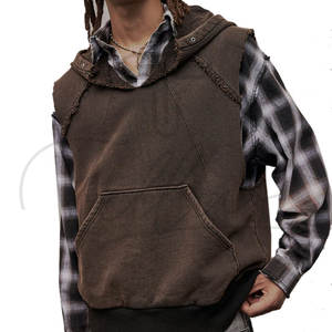 Sudaderas sin Mangas con Diseño Moderno para Hombre, Ropa Deportiva, Sudaderas sin Mangas de la Mejor Calidad - Product Image 2