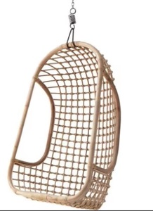 Wholesale Customized Weather Wicker <b>Egg</b> Farmhouse Hanging Chair Outdoor Swing <b>Seat</b> Non-Waterproof Cushion Rustic Patio Furniture - Product Image 5