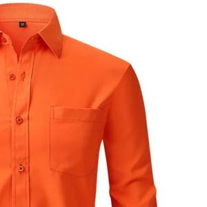 Camisa de hombre antiarrugas con botones, de primera calidad, informal, con los últimos diseños, muy vendida, con logotipo/color personalizado. - Product Image 6