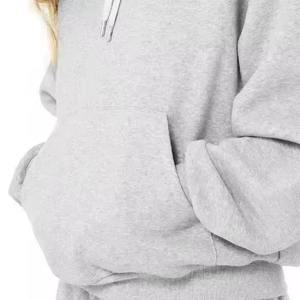 Sudadera Extra Grande para Mujer, Estilo Urbano, Hip Hop, Felpa, 100% Algodón, Antiencogimiento, Forrada, 320 g/m², Logotipo Personalizado, OEM, ODM - Product Image 2