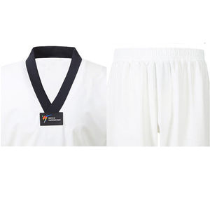 ชุดเทควันโดน้ำหนักเบา สวมใส่สบาย รุ่นใหม่ล่าสุด บริการ OEM ผลิตในปากีสถาน ระบายอากาศได้ดี 25 ชุด รับสั่งทำตามแบบ คุณภาพสูง - Product Image 6