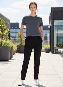 เสื้อยืดคอกลมพรีเมียมสำหรับผู้ชาย ผ้าฝ้าย 100% ทรงลำลอง แขนสั้น ซักแล้วแห้งไว เป็นมิตรต่อสิ่งแวดล้อม - Product Image 4