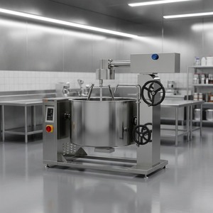 Chaudière à vapeur rotative à induction Amicook 380V/440V, modèle pour friture, induction électrique haute puissance, gain de place, pour restaurant - Product Image 4