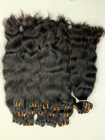 100% paquets de tissage de cheveux malaisiens et péruviens vierges bruts avec fermeture Extensions de cheveux humains indiens de qualité 10A