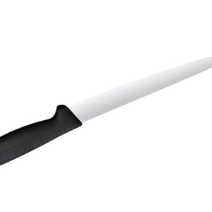 Couteau à fileter Fibrox 18 cm en acier inoxydable, lame flexible et tranchante, manche ergonomique noir pour la découpe et le nettoyage du poisson et de la viande en cuisine - Product Image 4