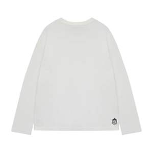 T-shirt à manches longues en tricot fin pour homme, col rond, coton léger, streetwear décontracté, haut tendance - Product Image 2