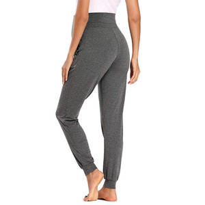 Pantalones Deportivos Casuales de Buena Calidad OEM, Corte Holgado, Lisos, para Mujeres Embarazadas, Leggings Transpirables para Embarazo - Product Image 4