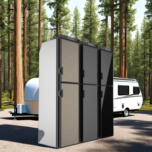 Réfrigérateur à compresseur ARANA 12/24V DC R134a <span class=keywords><strong>pour</strong></span> <span class=keywords><strong>camping</strong></span>-<span class=keywords><strong>car</strong></span>, système électrique de <span class=keywords><strong>camping</strong></span>-<span class=keywords><strong>car</strong></span> avec compartiment congélateur 0,55 kWh/24h - Product Image 1