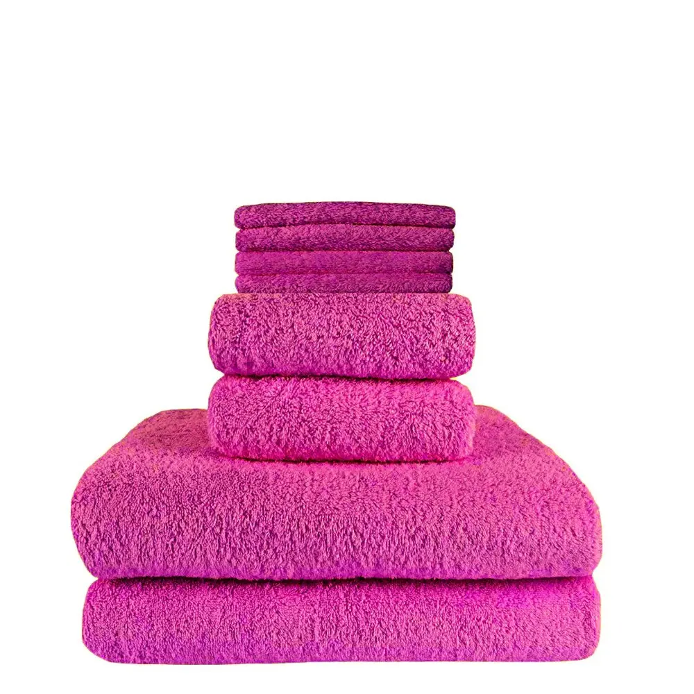 Toallas de pavo suaves y suaves de algodón 100% más vendidas Nuevo diseño Color puro de alta calidad 100% suave