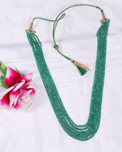 Collar de cuentas de esmeralda natural de alta calidad - Product Image 3