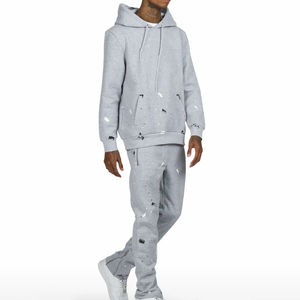 Ensemble de survêtement décontracté unisexe en polaire légère pour l'hiver 2026 – Vente en gros personnalisée – Style streetwear pour le quotidien - Product Image 5