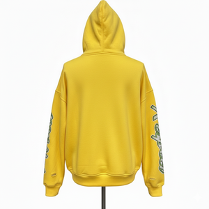 Sudadera con Capucha Personalizada con Servicio OEM, Estampado 3D DTG, Lavado Ácido, 100% Algodón, Gruesa, Transpirable y Ecológica, con Cierre de Cremallera para Hombre - Product Image 2