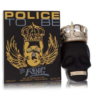 Eau de toilette pour homme, parfum en vaporisateur, fragrance Police to Be the King - Product Image 1