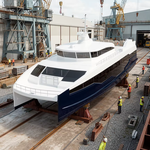 Yate de Crucero Personalizado UBI 1450, Casco de Aluminio de 11.8M, HD-1180B, 50 Pasajeros, Motor Intraborda, China - Product Image 3