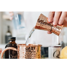 Jigger à bière en cuivre poli miroir fait main, très demandé, pour bar et mesure de bière, prix abordable - Product Image 6