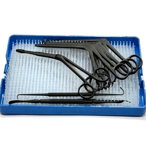Ensemble d'instruments FESS pour chirurgie endoscopique des sinus, ensemble d'instruments ORL en acier inoxydable A+ solide, certifié ISO, durée de conservation de 3 ans - Product Image 1