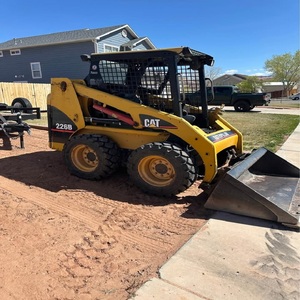 รถตักล้อยางมือสอง CAT 246D ราคาถูก รถตักขนาดเล็ก Caterpillar CAT 246d รถตักแบบสกิดสเตียร์มือสองสำหรับขาย - Product Image 4
