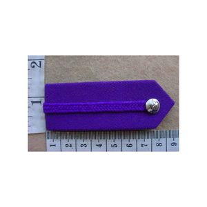 Parches de cuello de teniente bordados a mano de poliéster, insignias de cuello azules de alta calidad para uniforme de gala - Product Image 6