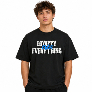 Camiseta Personalizada de Algodón 220GSM con Estampado DTF, Estilo Urbano, Talla Grande, Marca Privada OEM - Product Image 3