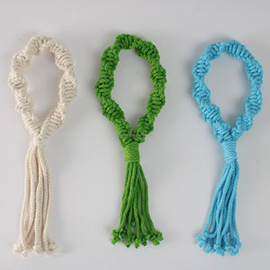 Remorqueur en corde de coton écologique pour chiens, jouet à mâcher pour chien, encourage une mastication saine, fabriqué au Vietnam, OEM/ODM, bas quantité minimale de commande - Product Image 4