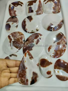 Piedra de sangre natural de alta calidad, cabujón de piedras preciosas sueltas, piedras preciosas sueltas para la fabricación de joyas de la India - Product Image 3