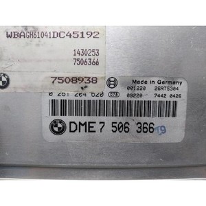Boîtier de commande moteur d'occasion GENUINE 7506366 pour BMW Série 7 E38, E65, E66 1998-2005 - Product Image 4