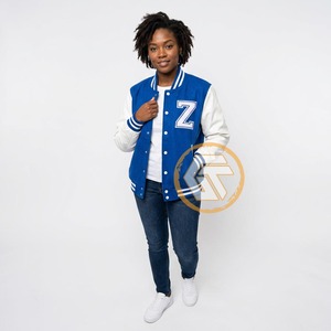 Chaqueta Universitaria Personalizada Zeta Phi Beta, Ropa de Sororidad, Alta Calidad, 100% Algodón, Forro Polar, Secado Rápido, Transpirable, Bordado Frontal - Product Image 2