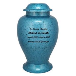 Urna de Cremación Personalizable para Adultos, Forma de Domo, Exhibición de Sobremesa, Urnas Metálicas para Cenizas, Recuerdo Hecho a Mano, Urna Conmemorativa con Parte Superior en Forma de Domo - Product Image 1